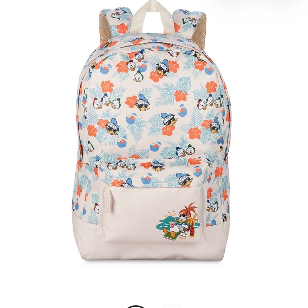NWT Disney Parks Ducktales Donald Duck Huey Dewy and Louie summer backpack